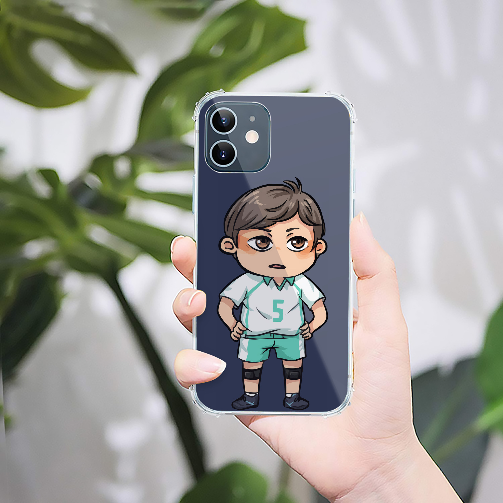 （画像用） ハイキュー!! Haikyu!! 【iPhone 12シリーズ対応】透明スマホケース（クリアソフトケース）